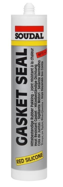 Gasket seal is a high quality, elastic one component sealant based on silicones which withstands